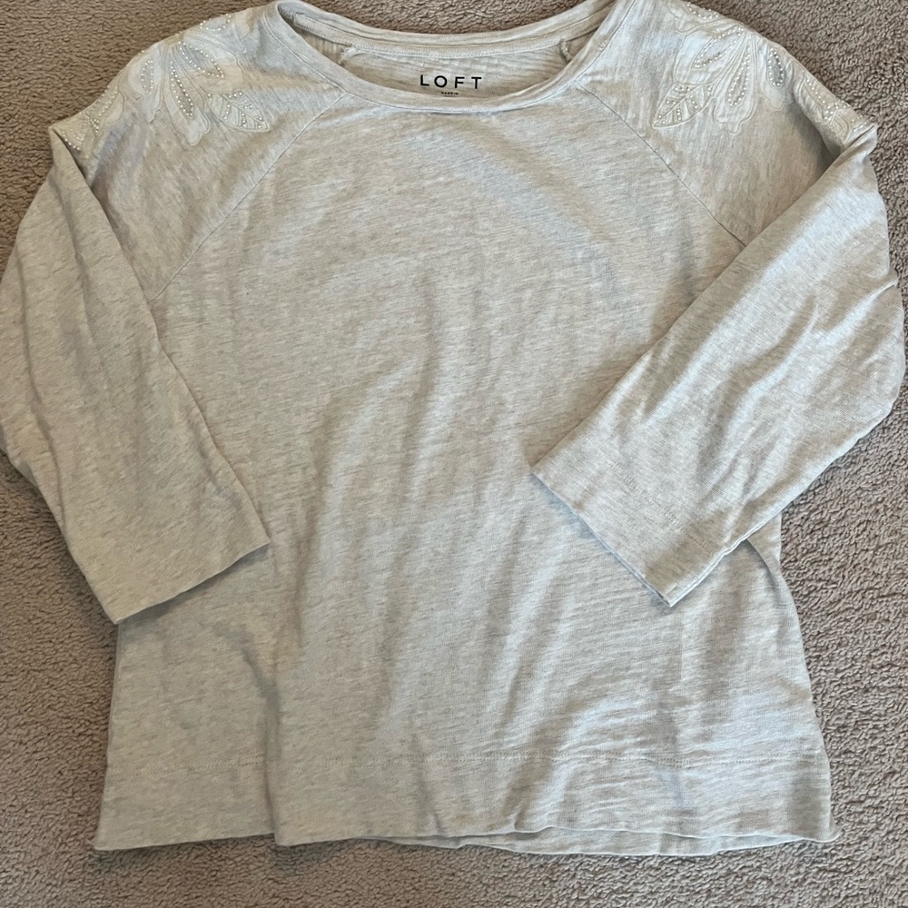 Loft lightweight sweatshirt size L